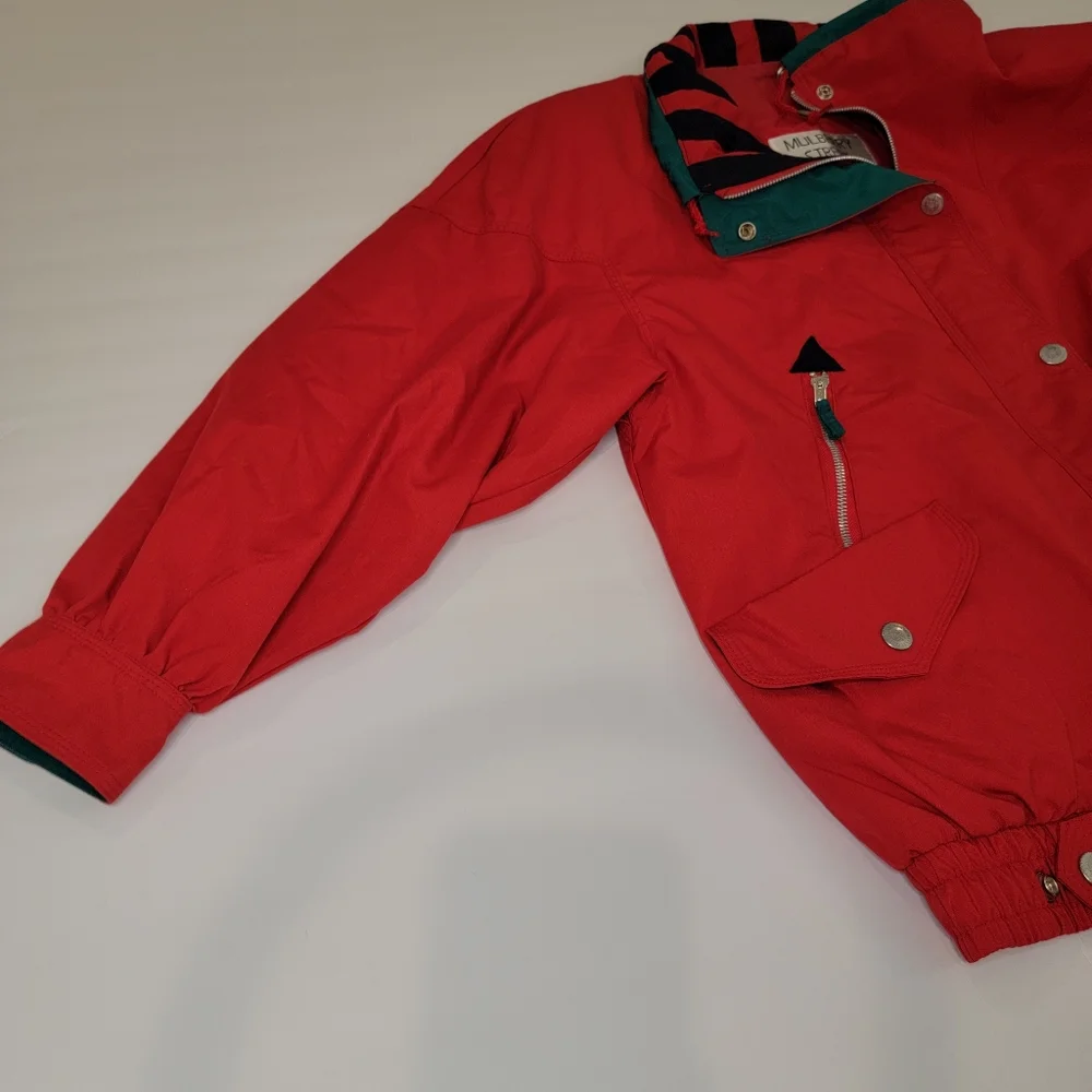 Mulberry Street 80's Drop Shoulder Ski Jacket Made In Russia Medium